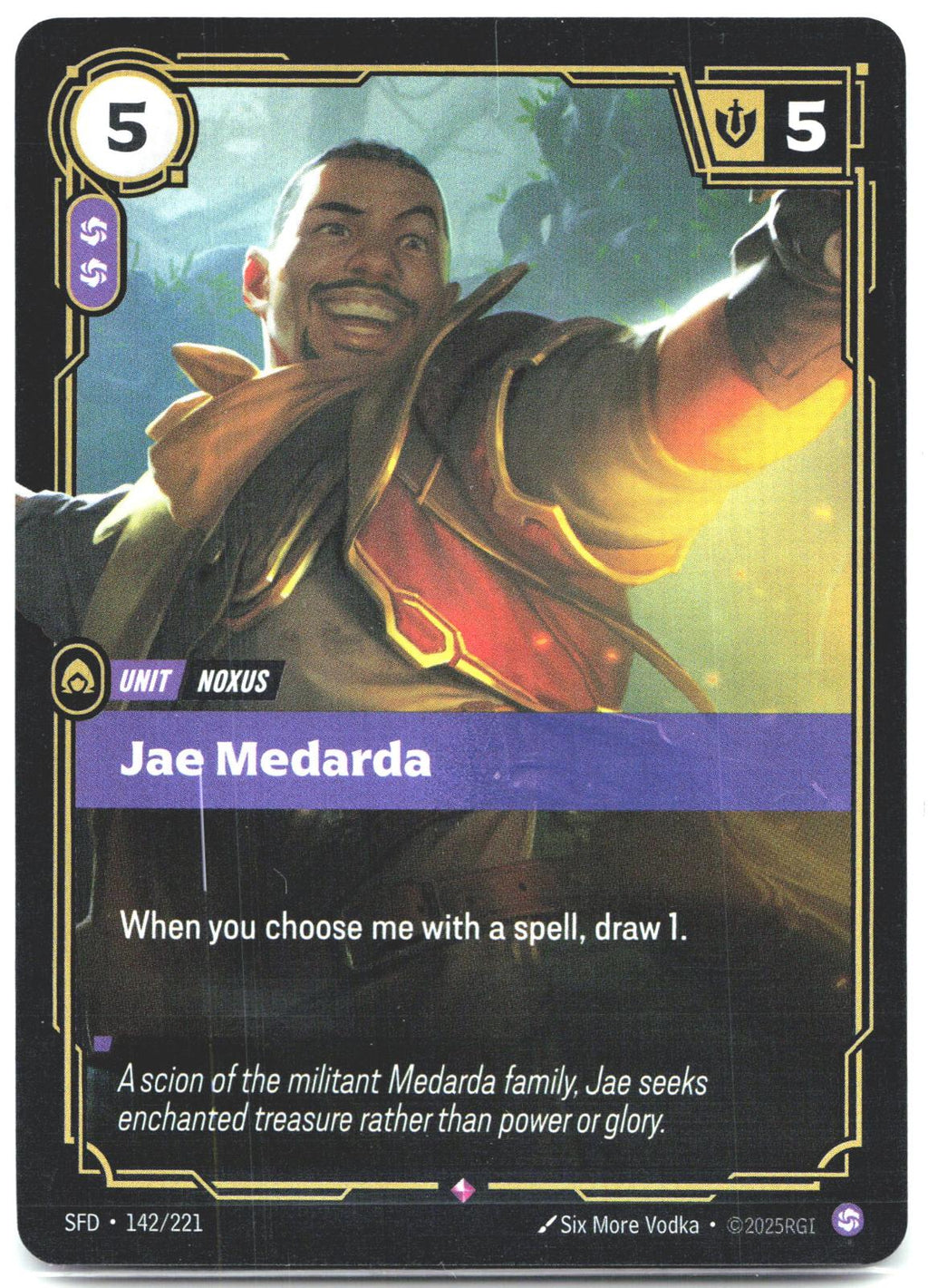 142/221 Jae Medarda Foil Spiritforged