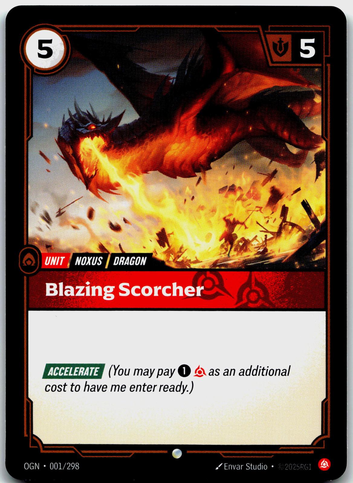 001/298 Blazing Scorcher Origins