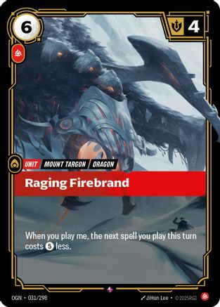 031/298 Raging Firebrand Foil Origins