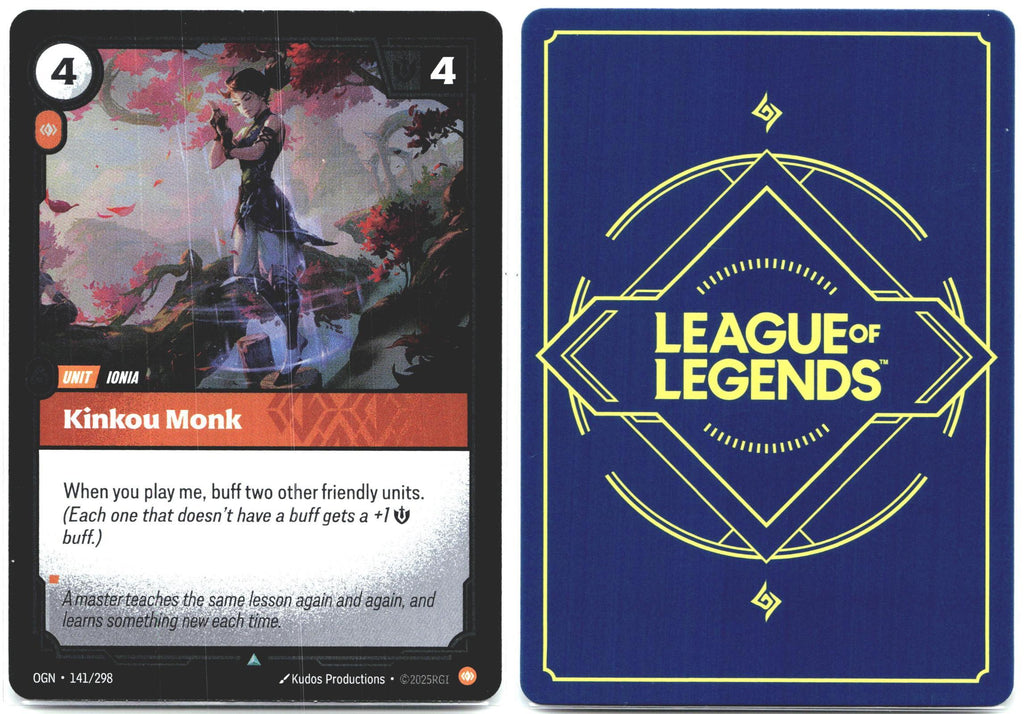 141/298 Kinkou Monk Foil Origins