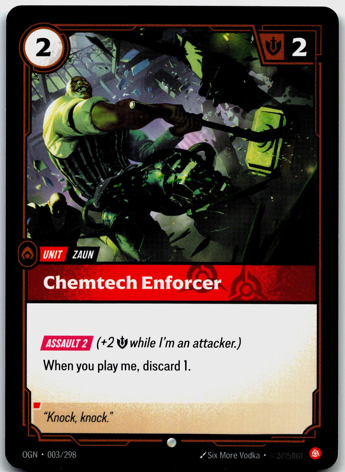 003/298 Chemtech Enforcer Origins