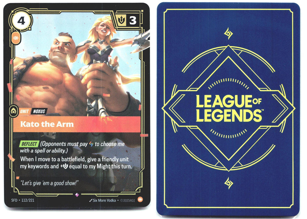 112/221 Kato the Arm Foil Spiritforged