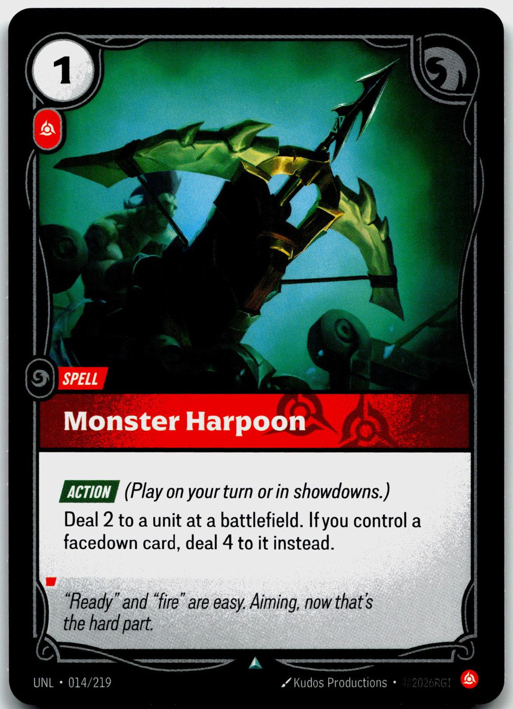 014/219 Monster Harpoon Unleashed
