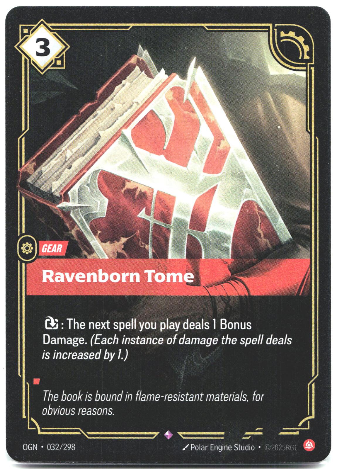 032/298 Ravenborn Tome Foil Origins