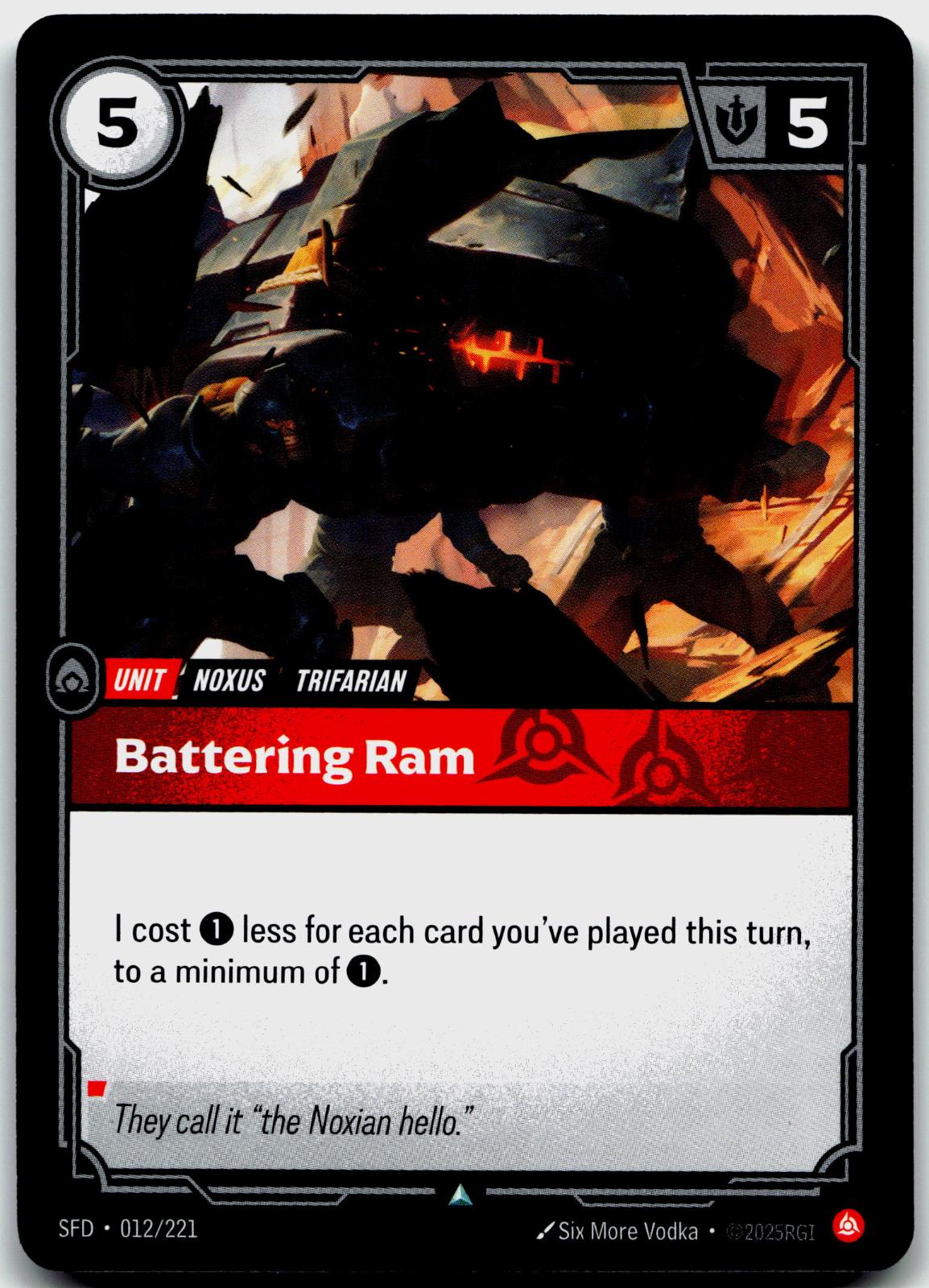 012/221 Battering Ram Spiritforged
