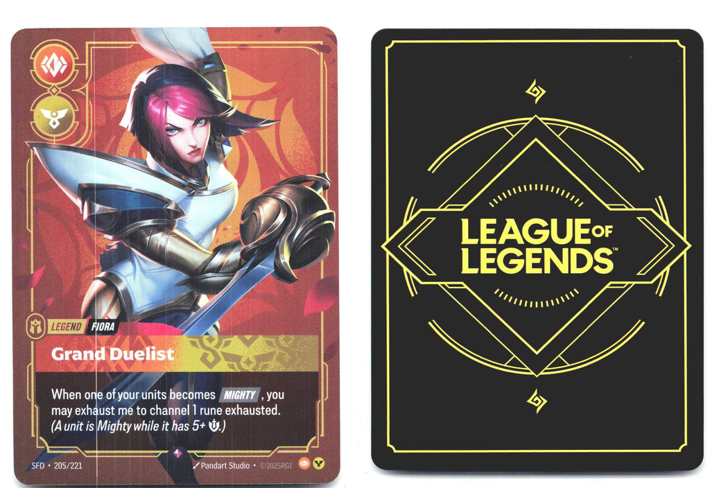 205/221 Fiora - Grand Duelist Foil Spiritforged