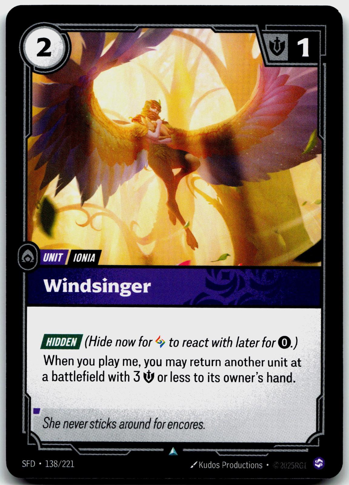 138/221 Windsinger Spiritforged