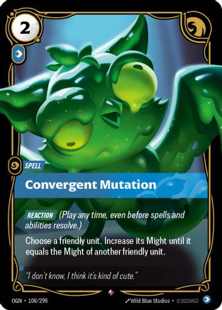 108/298 Convergent Mutation Foil Origins