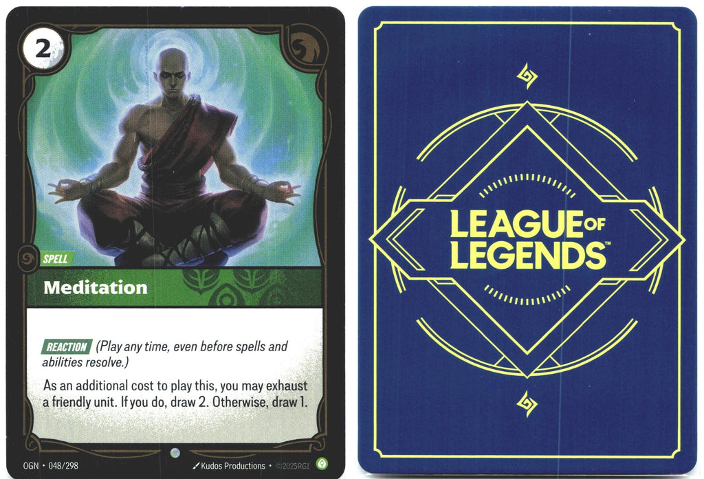 048/298 Meditation Foil Origins