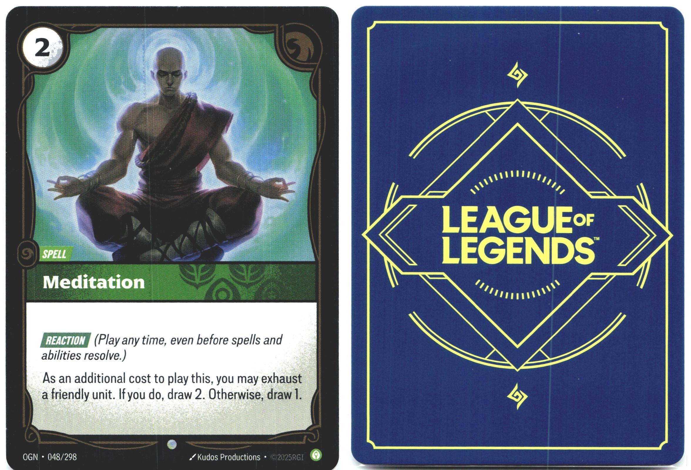 048/298 Meditation Foil Origins