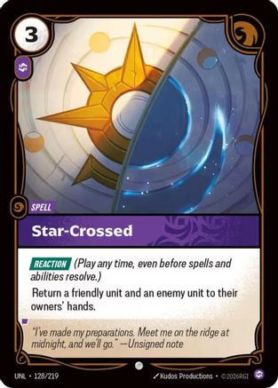 128/219 Star-Crossed Unleashed