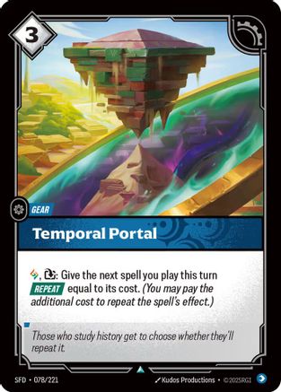 078/221 Temporal Portal Spiritforged
