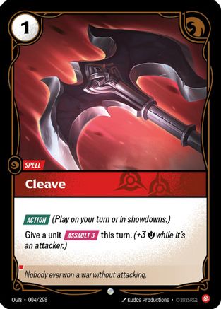 004/298 Cleave Origins