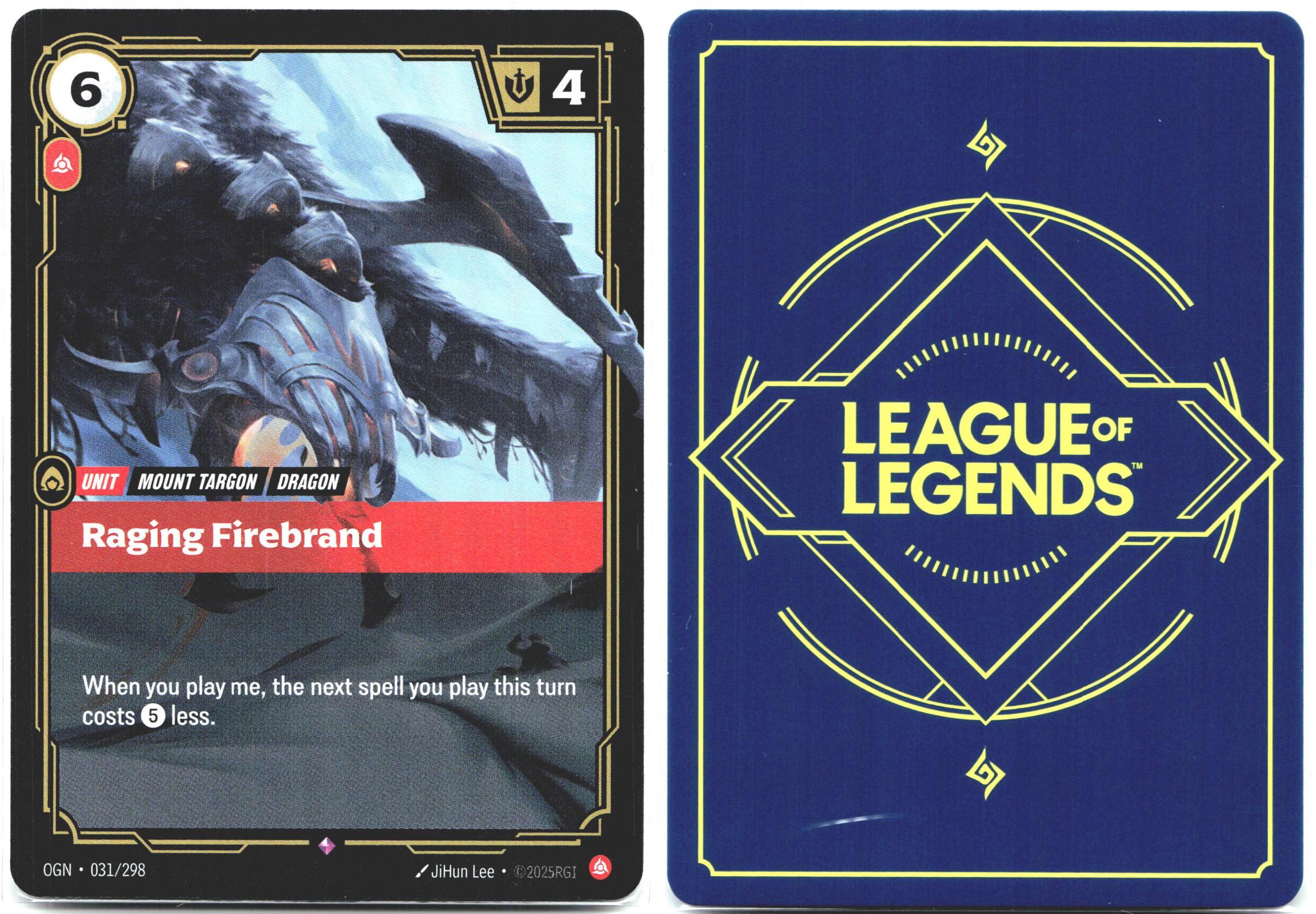 031/298 Raging Firebrand Foil Origins