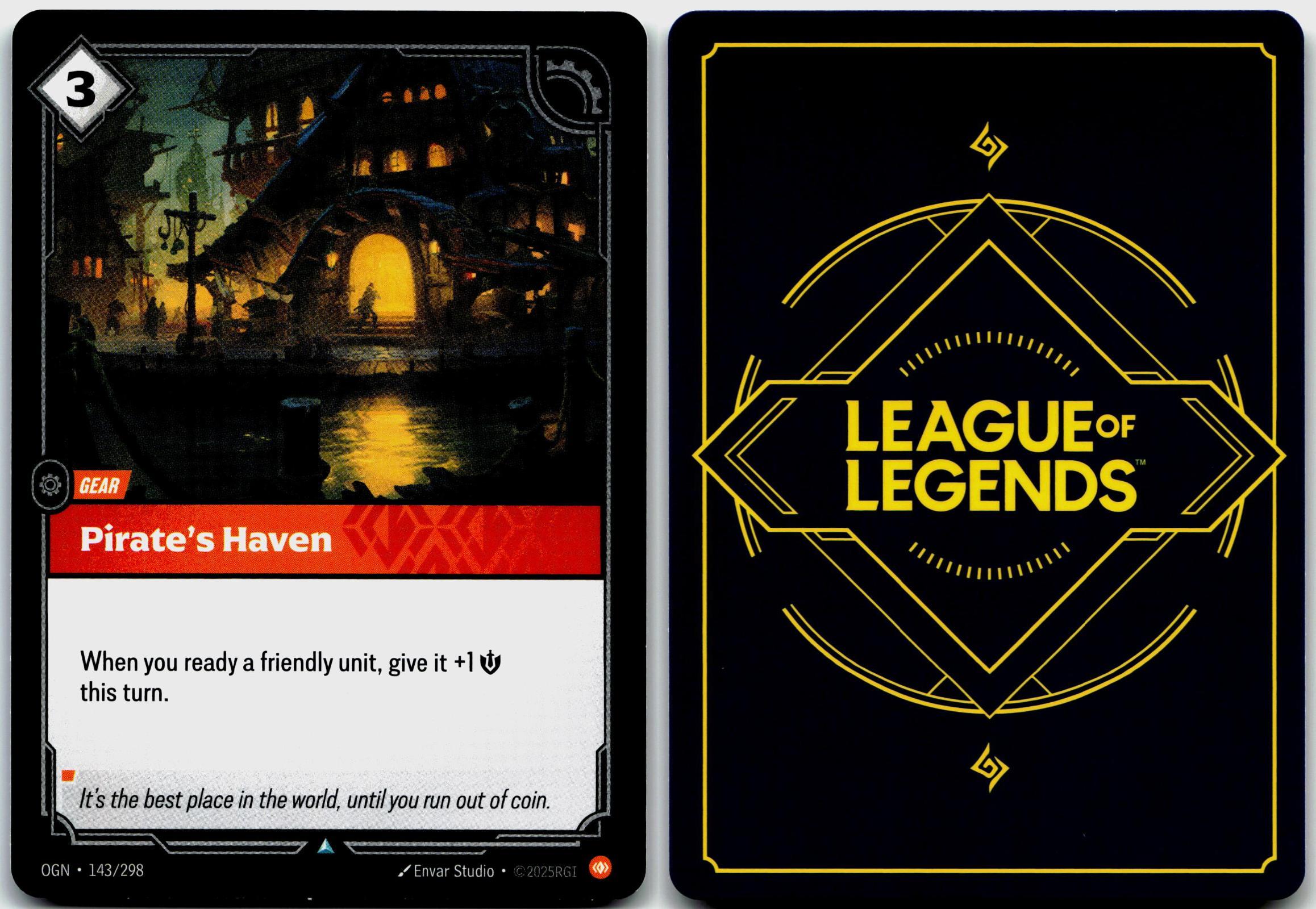 143/298 Pirate's Haven Origins