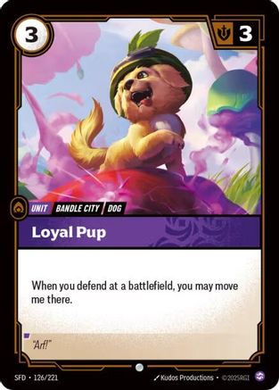 126/221 Loyal Pup Spiritforged