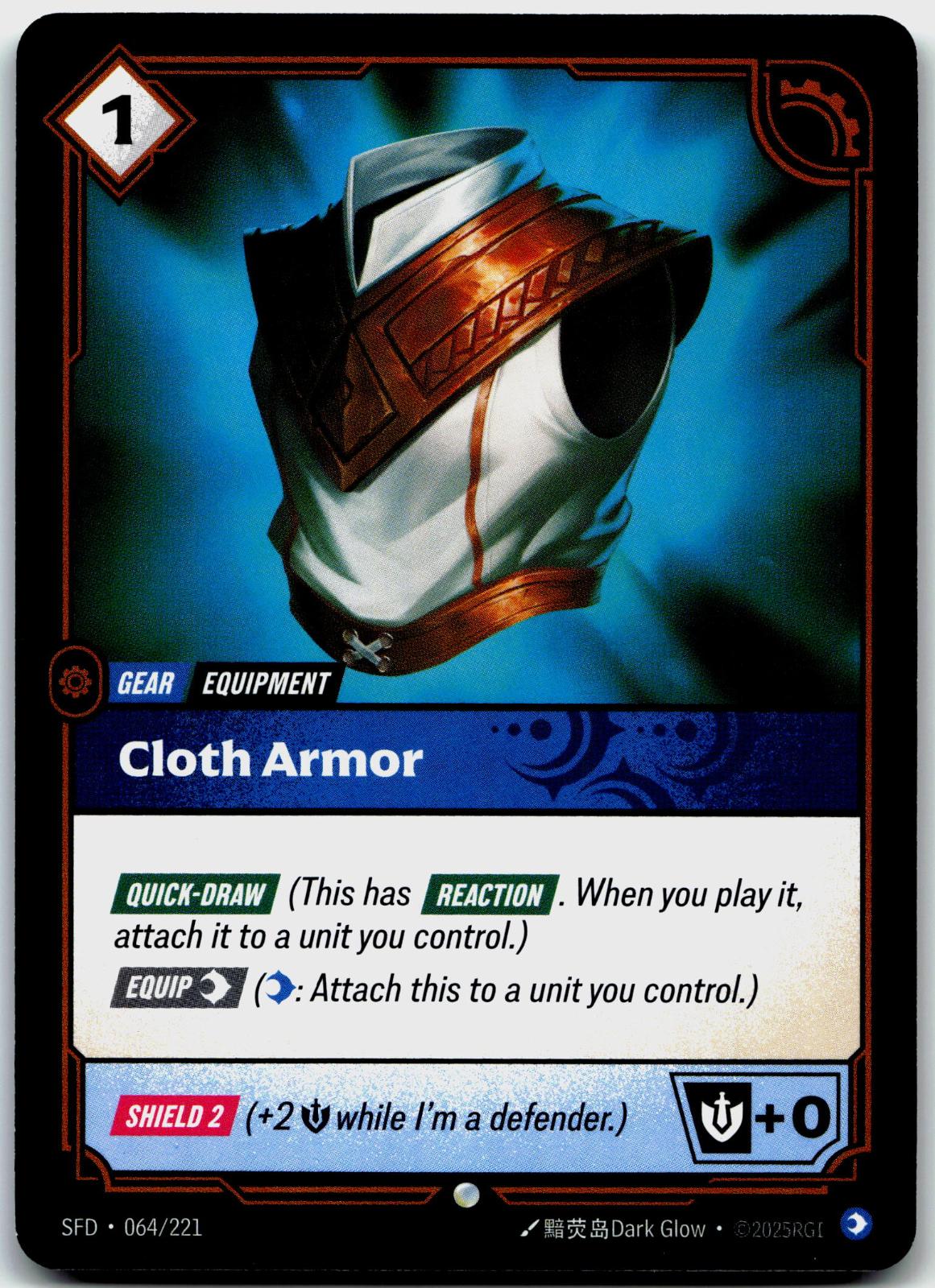 064/221 Cloth Armor Spiritforged