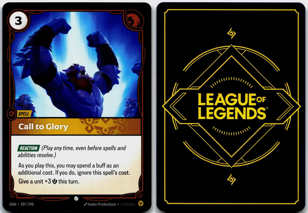 207/298 Call to Glory Origins