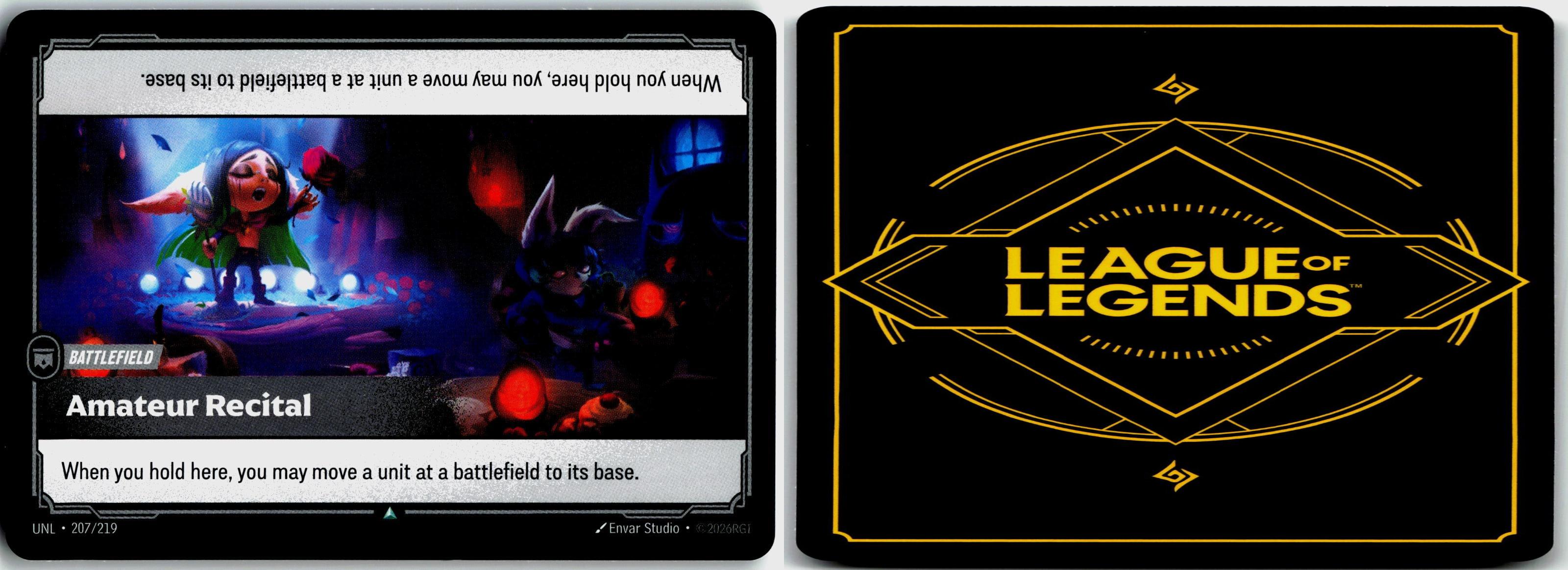 207/219 Amateur Recital Unleashed