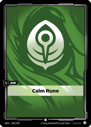 042/298 Calm Rune Origins