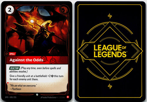 001/221 Against the Odds Spiritforged
