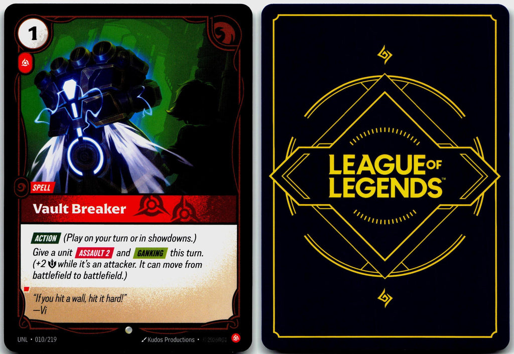 010/219 Vault Breaker Unleashed