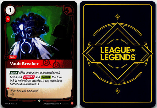 010/219 Vault Breaker Unleashed