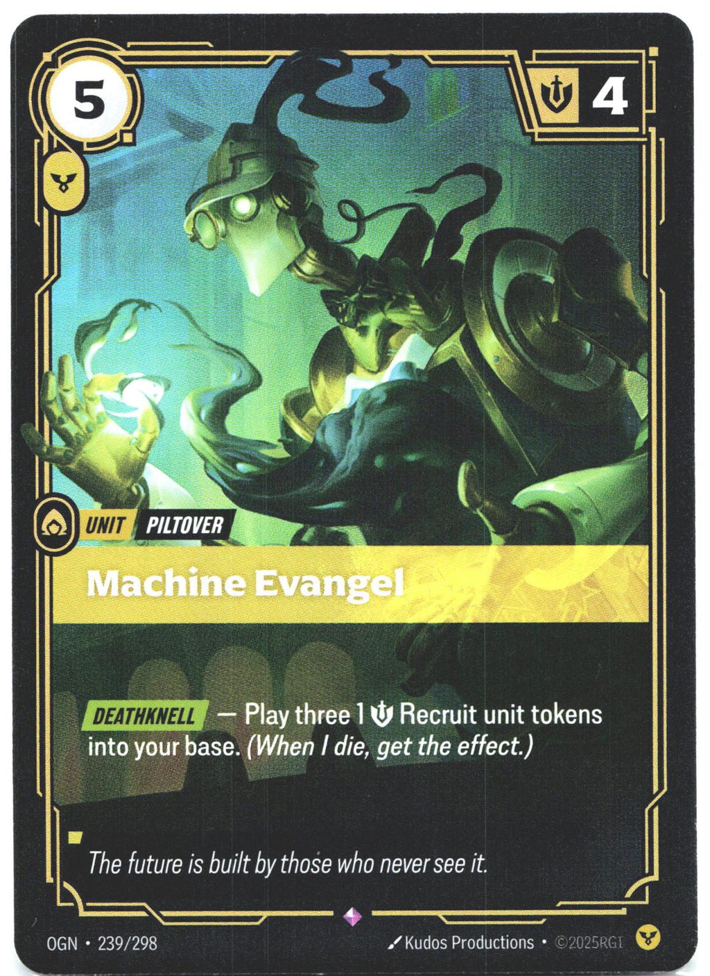 239/298 Machine Evangel Foil Origins