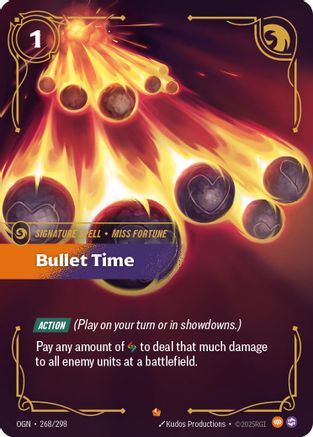 268/298 Bullet Time Foil Origins