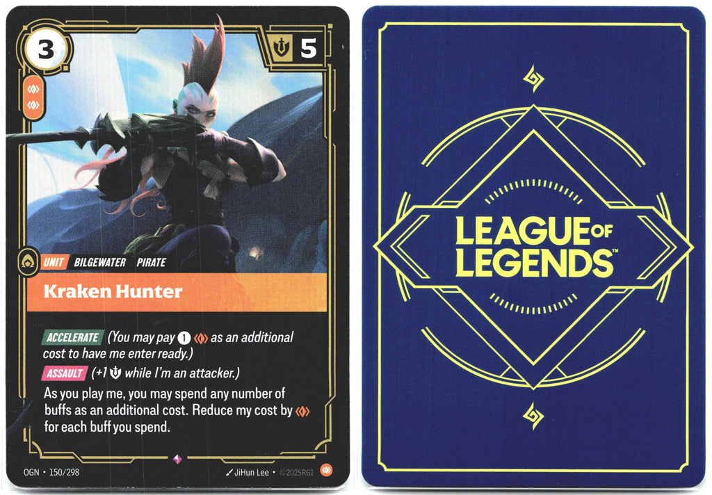 150/298 Kraken Hunter Foil Origins
