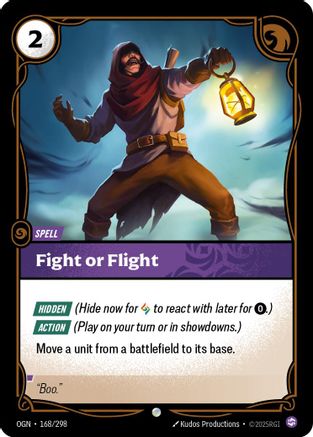 168/298 Fight or Flight Origins