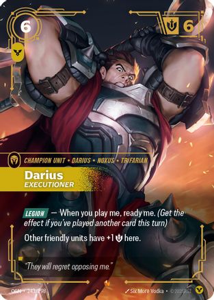 243/298 Darius - Executioner Foil Origins