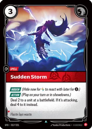 017/221 Sudden Storm Spiritforged