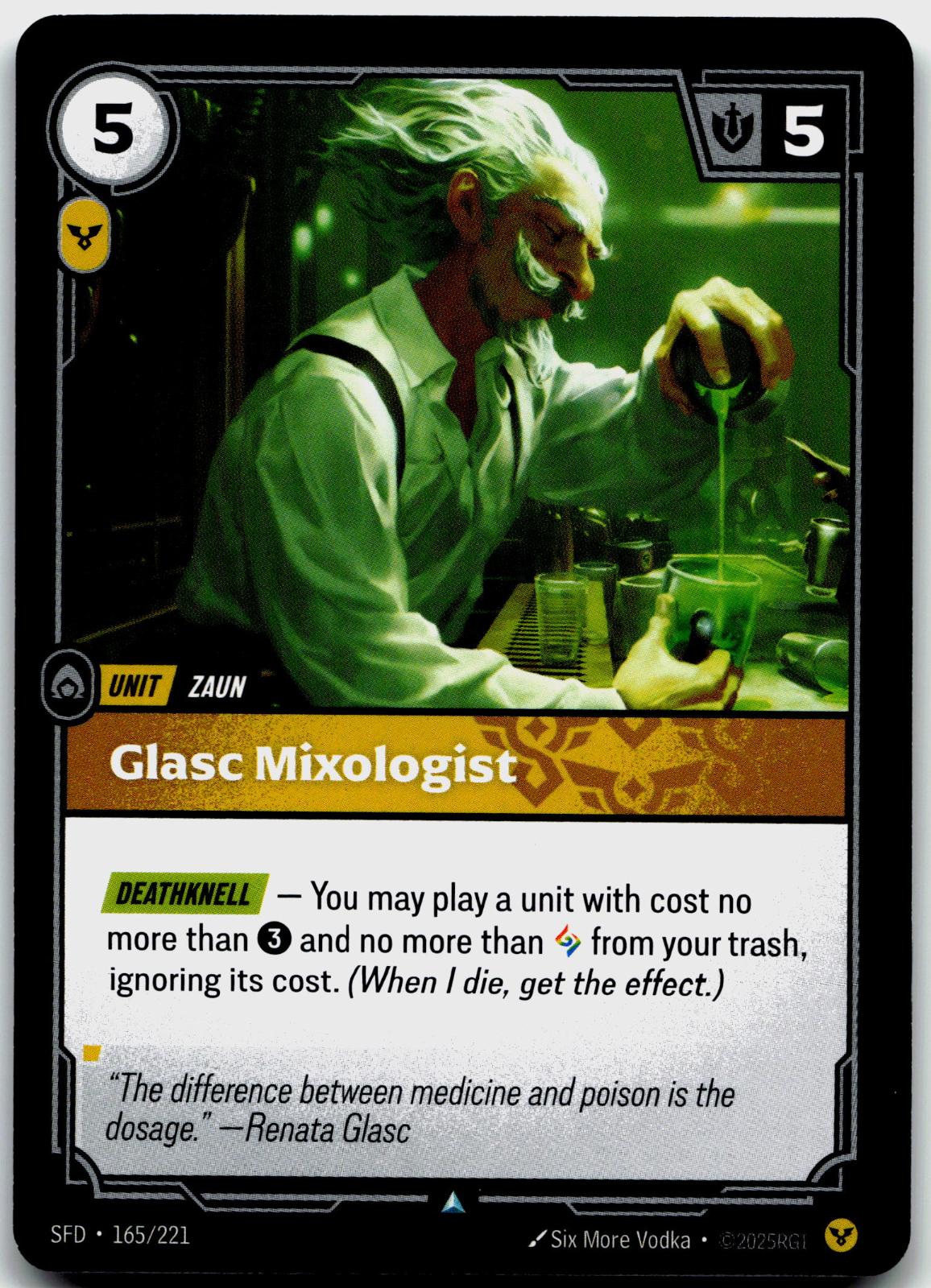 165/221 Glasc Mixologist Spiritforged