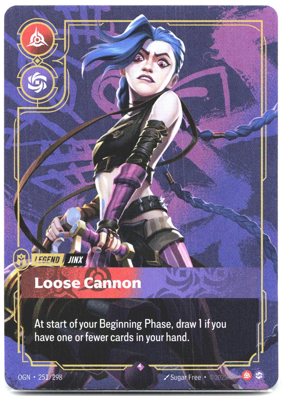 251/298 Jinx - Loose Cannon Foil Origins