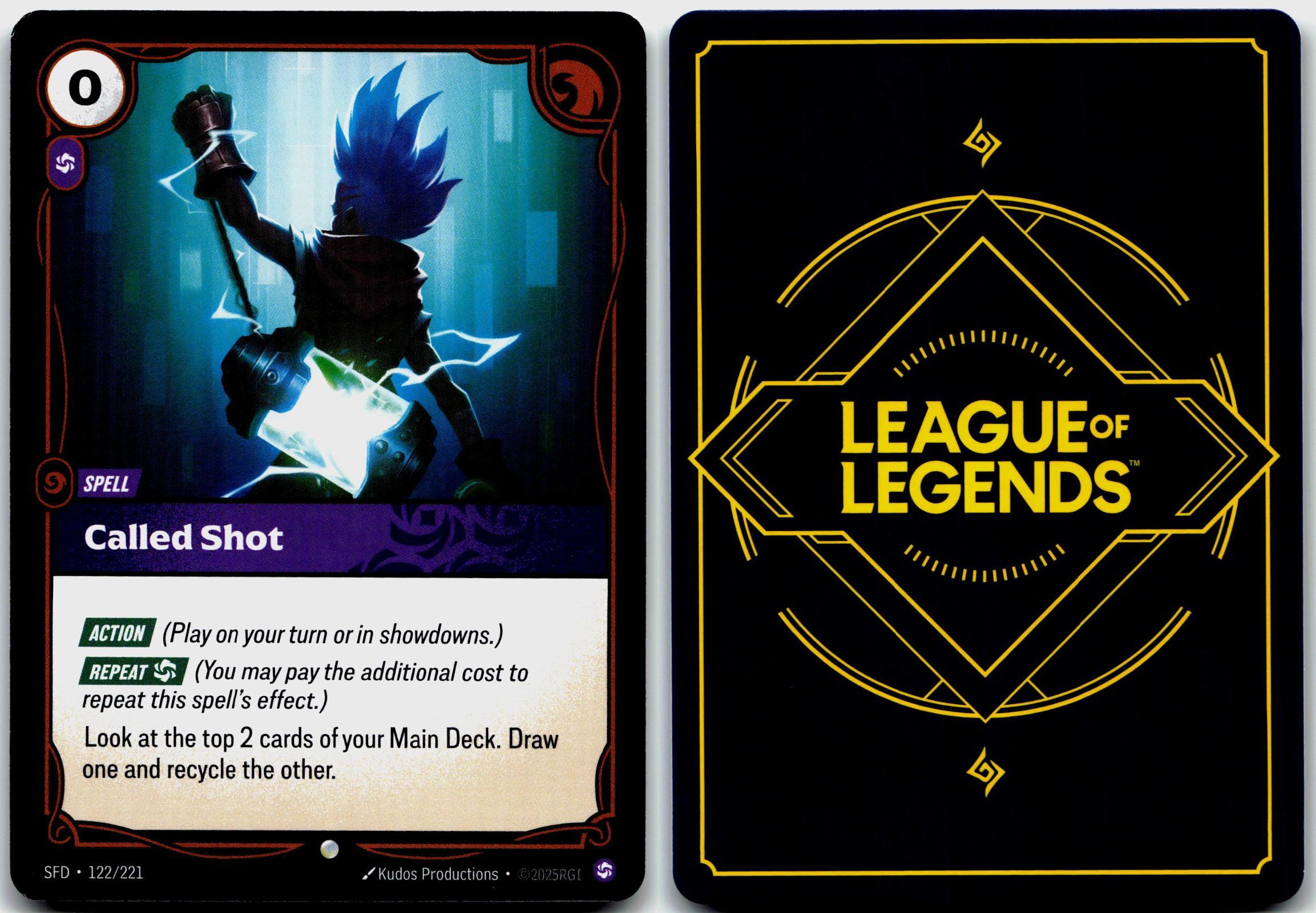 122/221 Called Shot Spiritforged