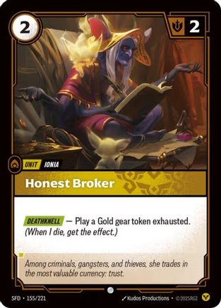 155/221 Honest Broker Spiritforged
