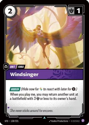 138/221 Windsinger Spiritforged