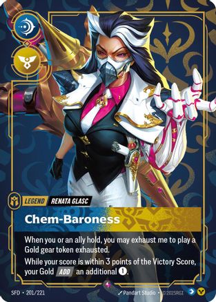 201/221 Renata Glasc - Chem-Baroness Foil Spiritforged