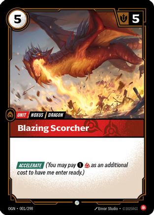 001/298 Blazing Scorcher Origins