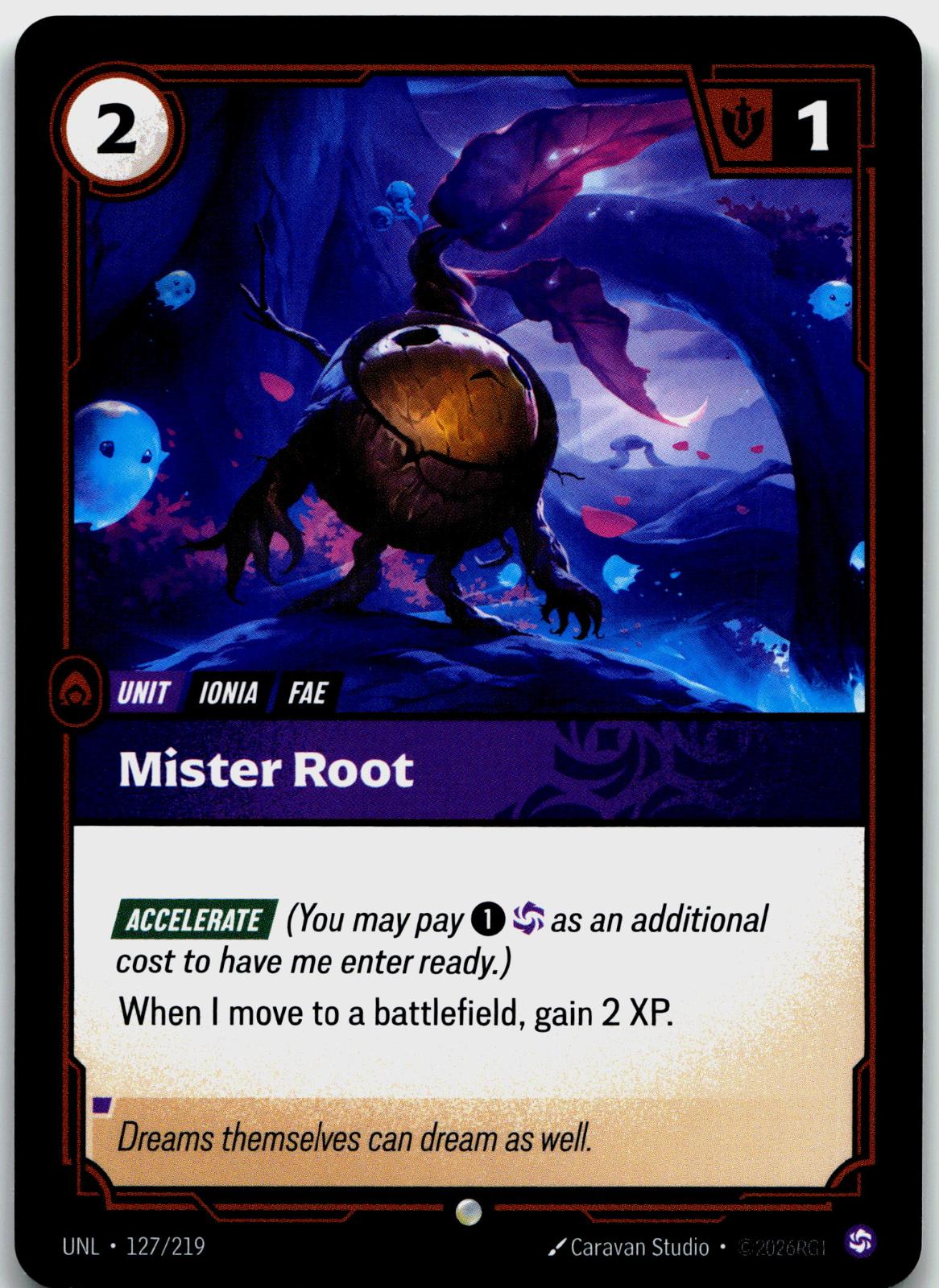 127/219 Mister Root Unleashed