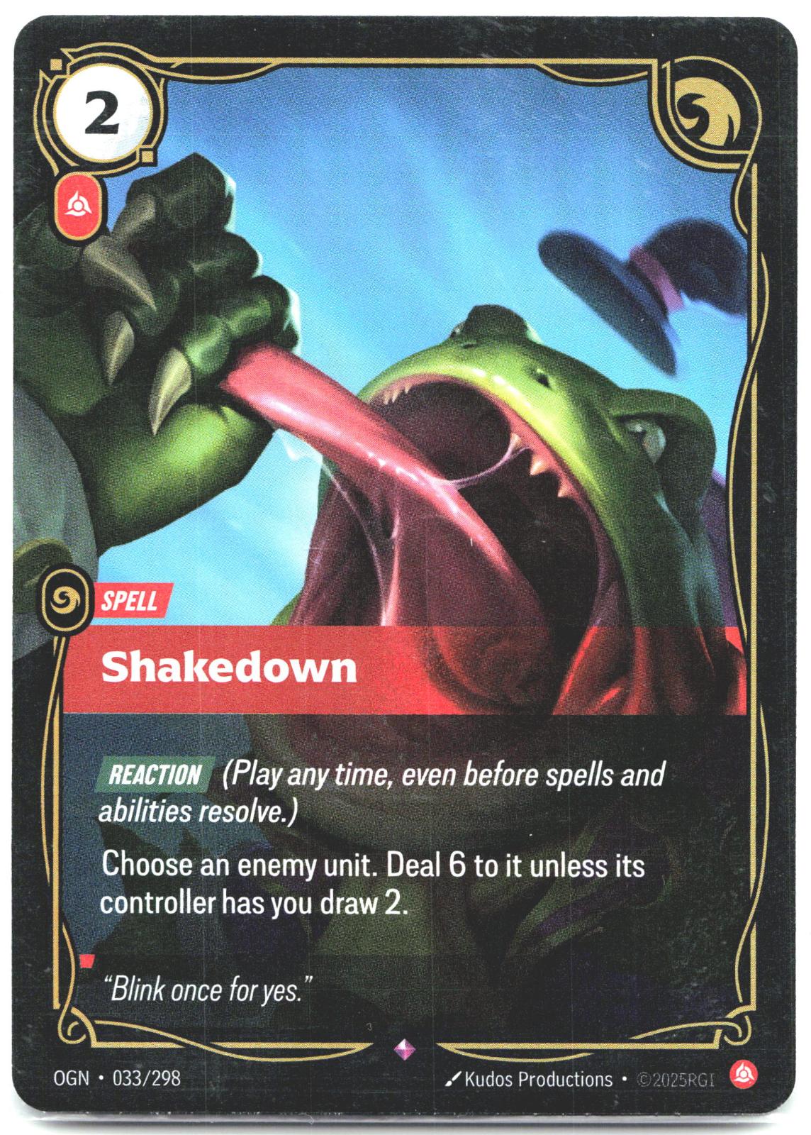 033/298 Shakedown Foil Origins