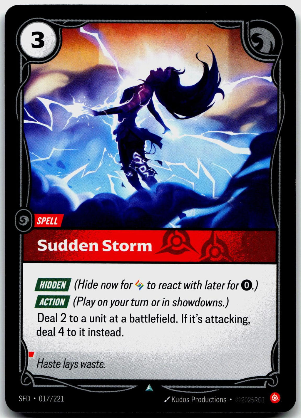 017/221 Sudden Storm Spiritforged