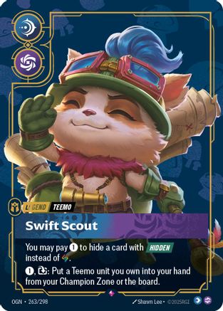 263/298 Teemo - Swift Scout Foil Origins