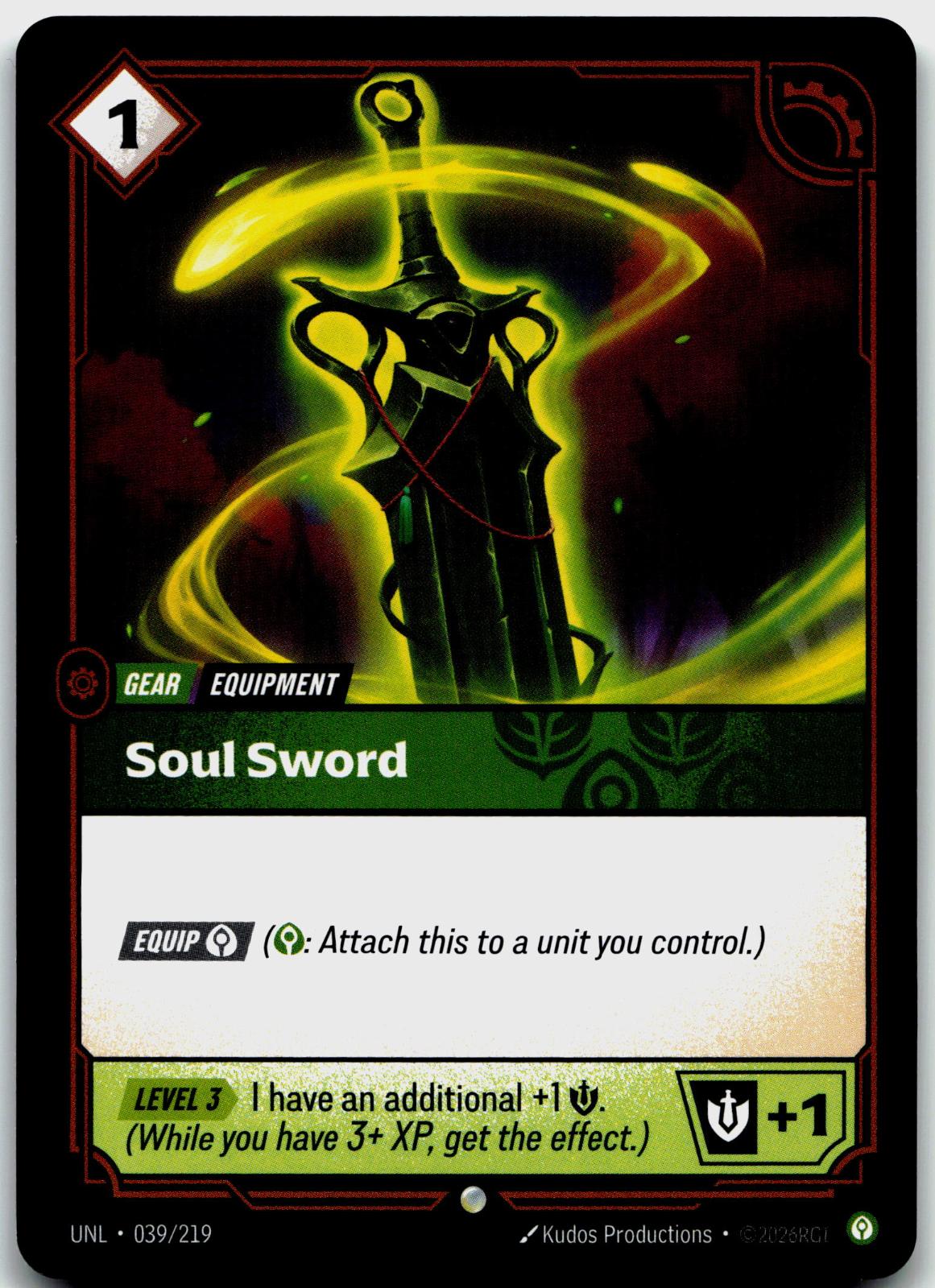 039/219 Soul Sword Unleashed