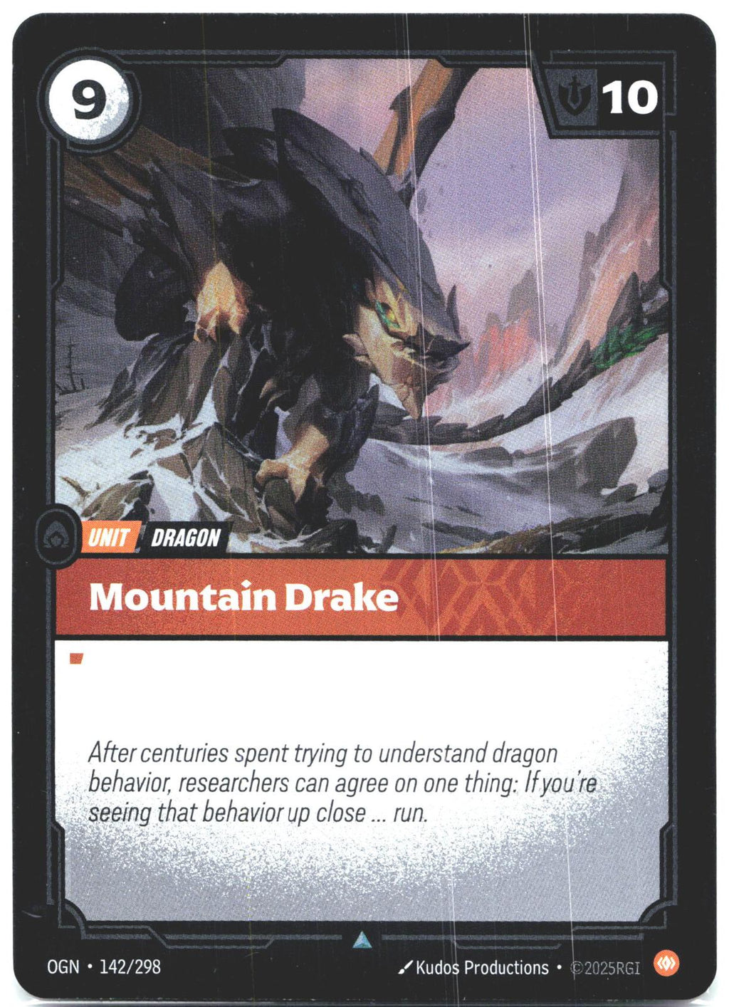 142/298 Mountain Drake Foil Origins