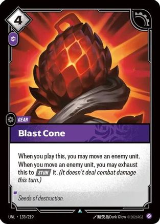 133/219 Blast Cone Unleashed