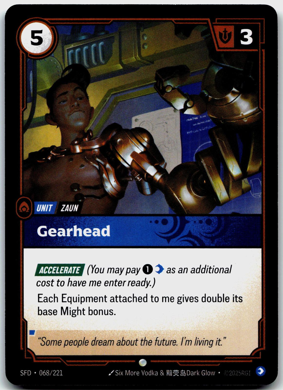 068/221 Gearhead Spiritforged