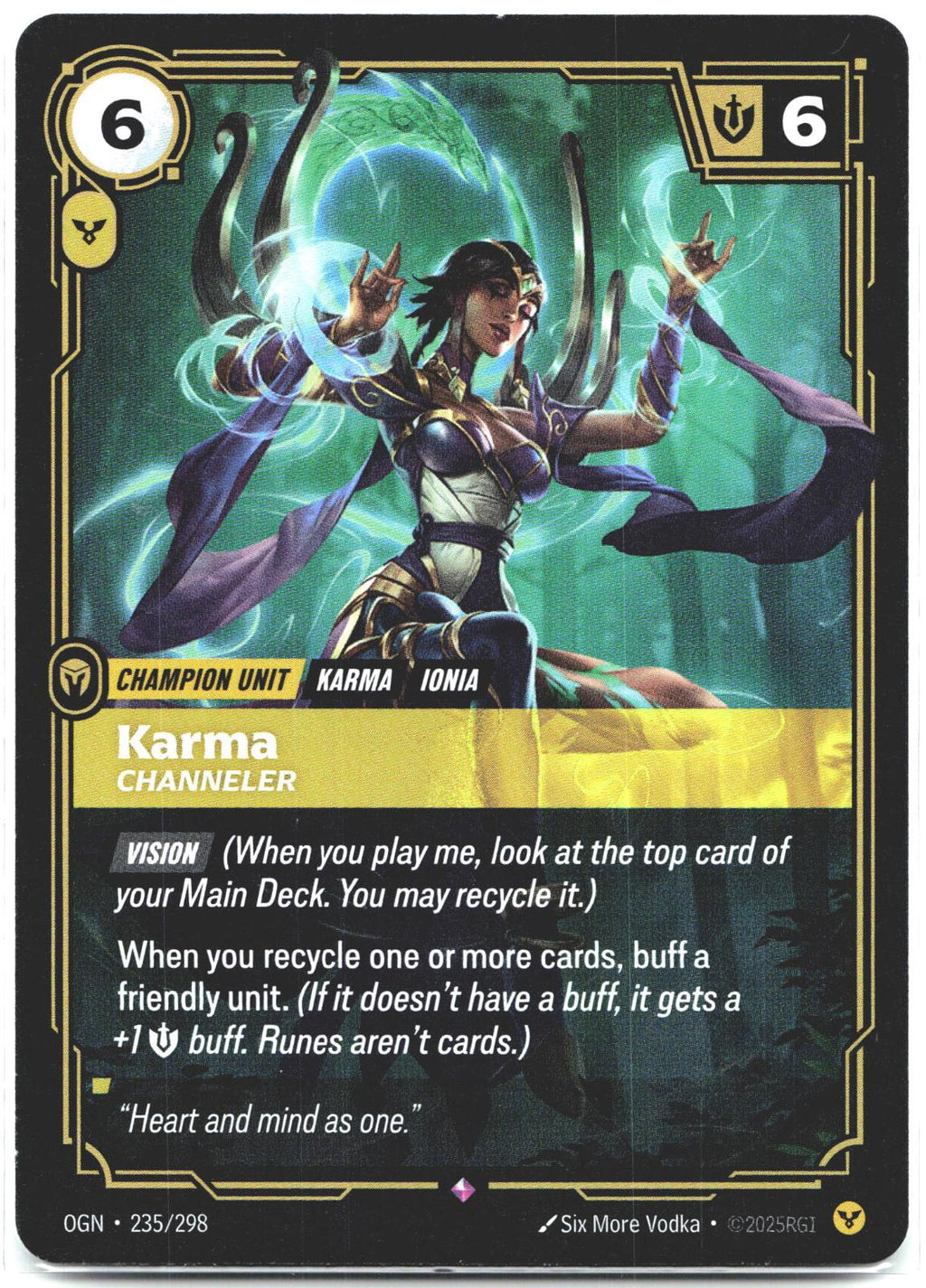 235/298 Karma - Channeler Foil Origins