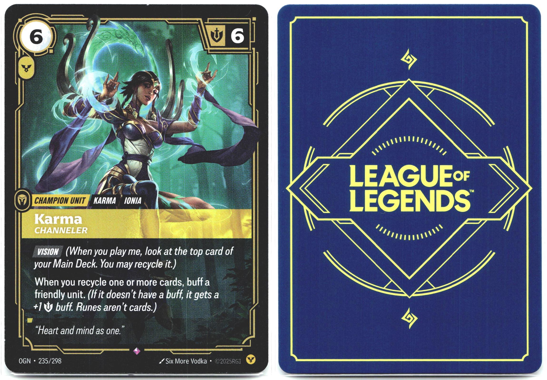 235/298 Karma - Channeler Foil Origins